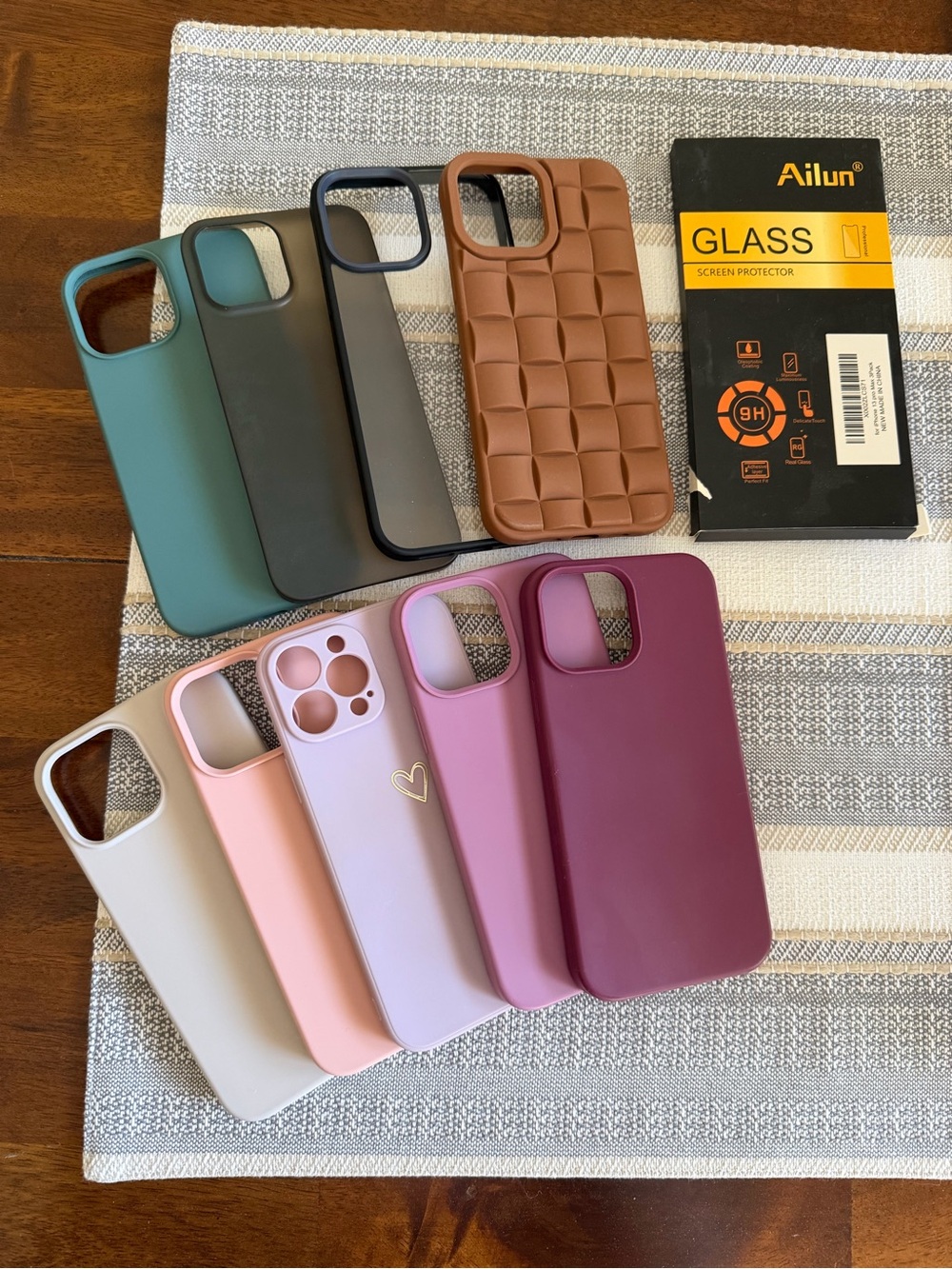 Assorted iPhone 13 Pro Max Cases Bundle